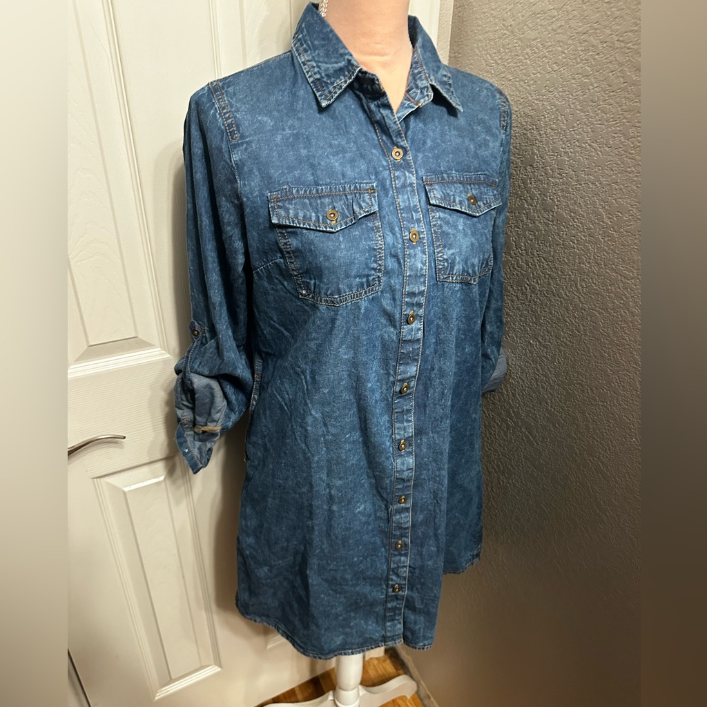Live 4 Truth Jean Shirt Dress